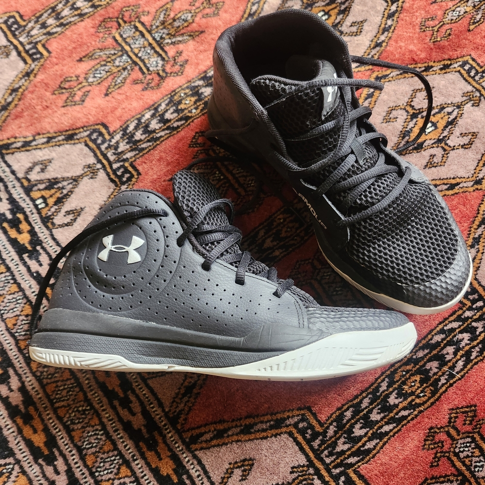 Under Armour Black High-Top Sneakers